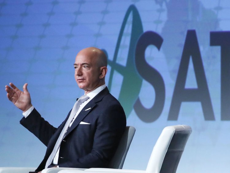 CEO e Fundador da Amazon Jeff Bezos Mark Wilson / Getty Images